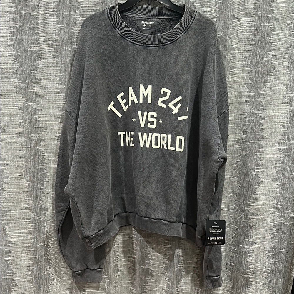 Representclo 24/7 Gray Team 24/7 Sweatshirt
